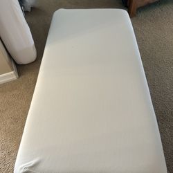 Two Extra Long Memory Foam Twin Mattresses. Used For A Split King Adjustable Bed.