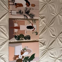 Mini Bathroom Canvass