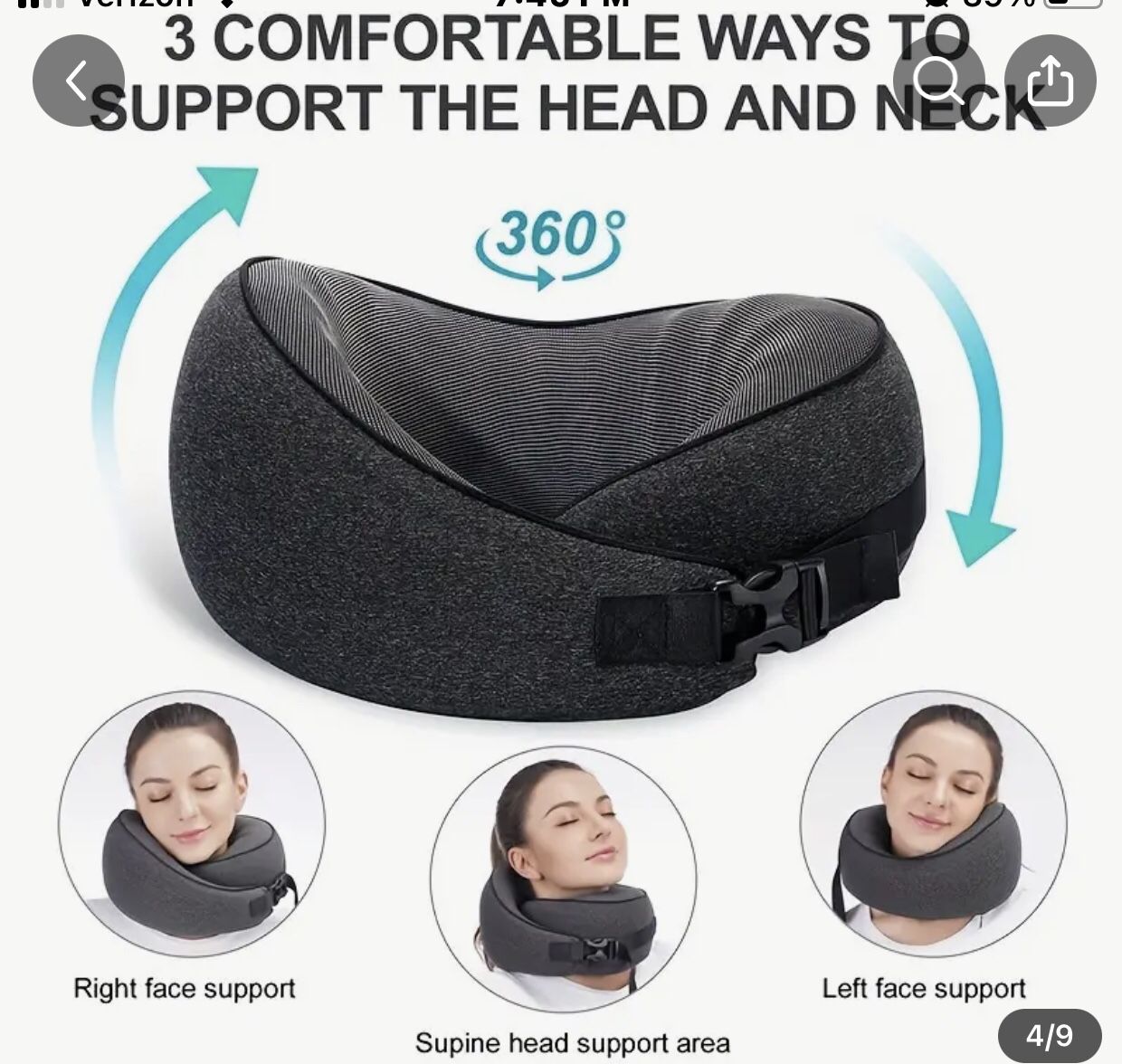 New Travel Pillow