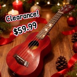 All Soprano Ukuleles on the List = CLEARANCE! 