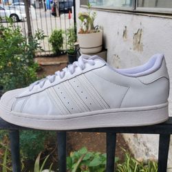 Adidas All White Superstar  (Size 12 Men)                   (2 Pair Remaining)