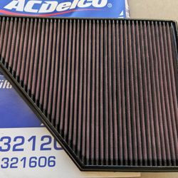 2025 Cadillac XT5 K  & N Engine Air Filter 