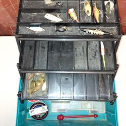 Vintage Freshwater Tackle+ Tacklebox