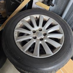 2013 Chrysler 300 Rims And Like New Tires 