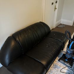 Black couch