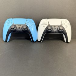 PS5 Controller Bundle Starlight Blue And White/Black