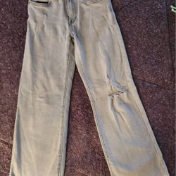 Girls Jeans Wide Leg Levi Size 10