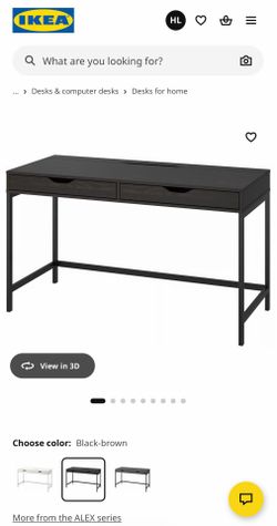 $279 > $50 🔥 Cable Hiding Table, ALEX office Desk, Ikea