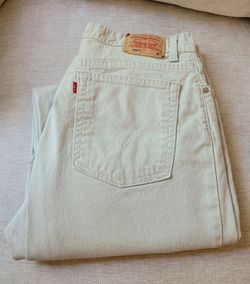 Levi's 550 Jeans Light Wash Denim Size 14