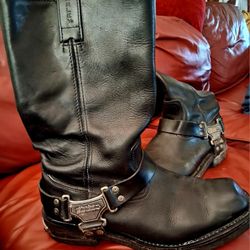  Men's Harley Davidson Motorcycle Boots 