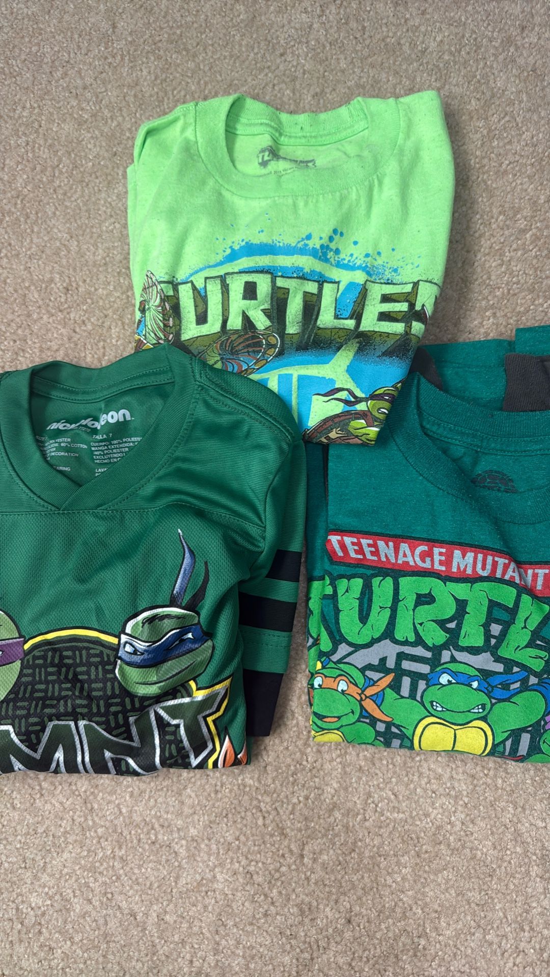 Long Sleeves ninja turtle