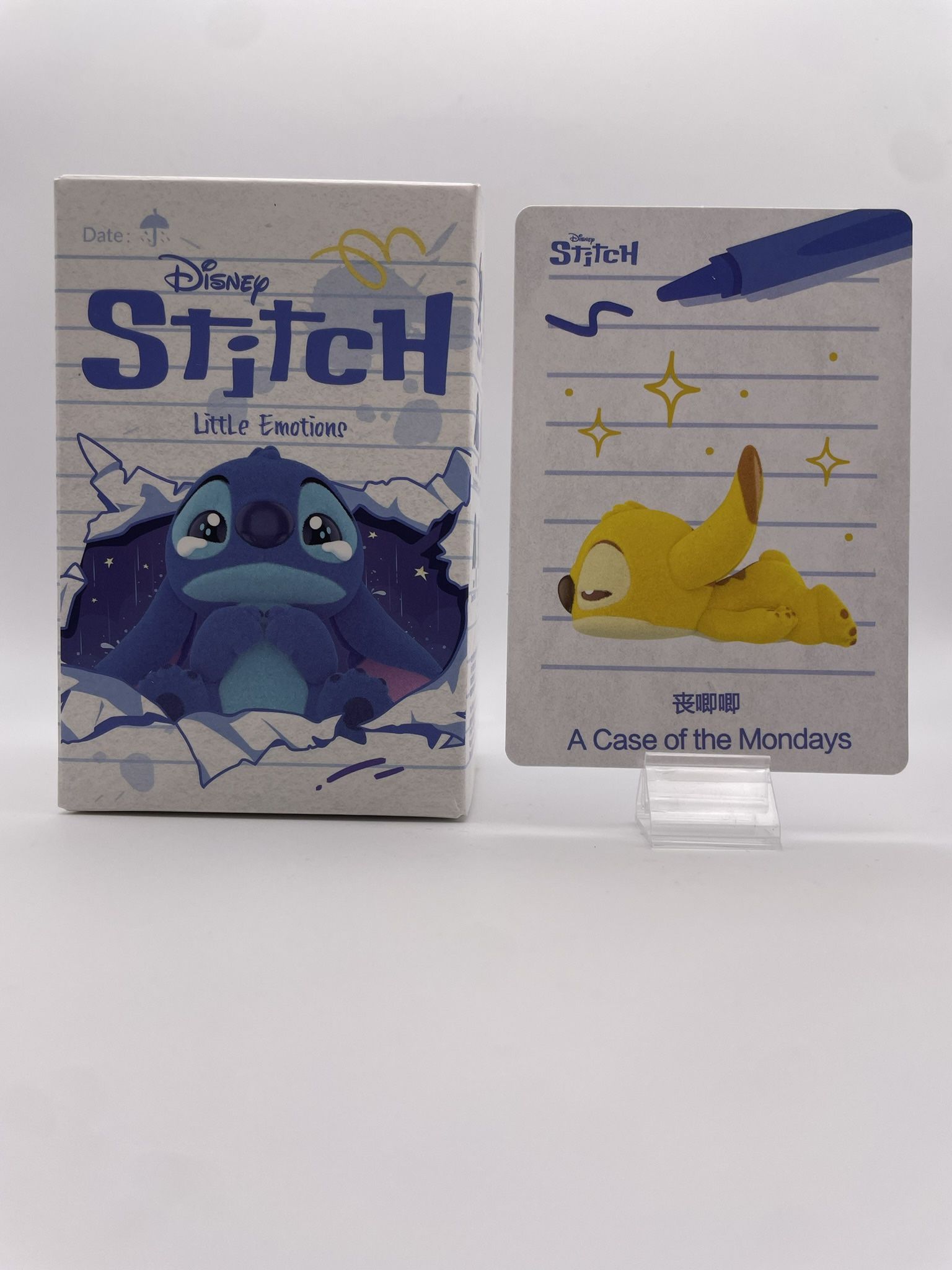 Disney Stitch Little Emotions Series Figure-A Case Of The Mondays
