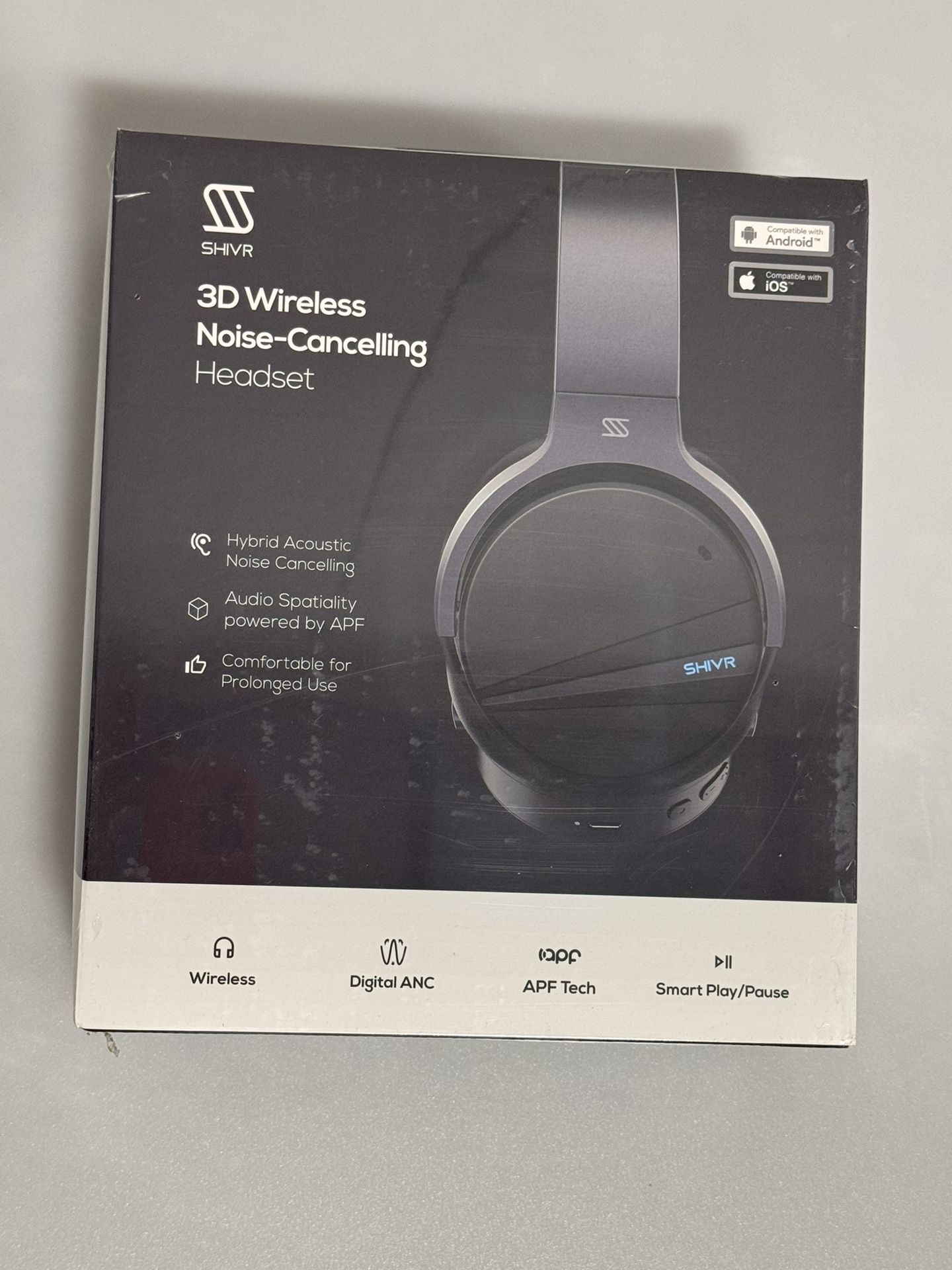 Shivr 3D Wireless Noise - Cancelling Headset