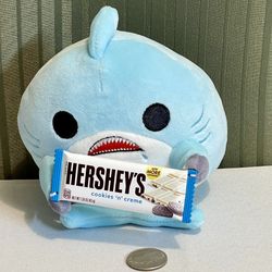 5" Zuru Snackles Series 2 Plushies - Seth Shark Hersheys Chocolate - Ship Only