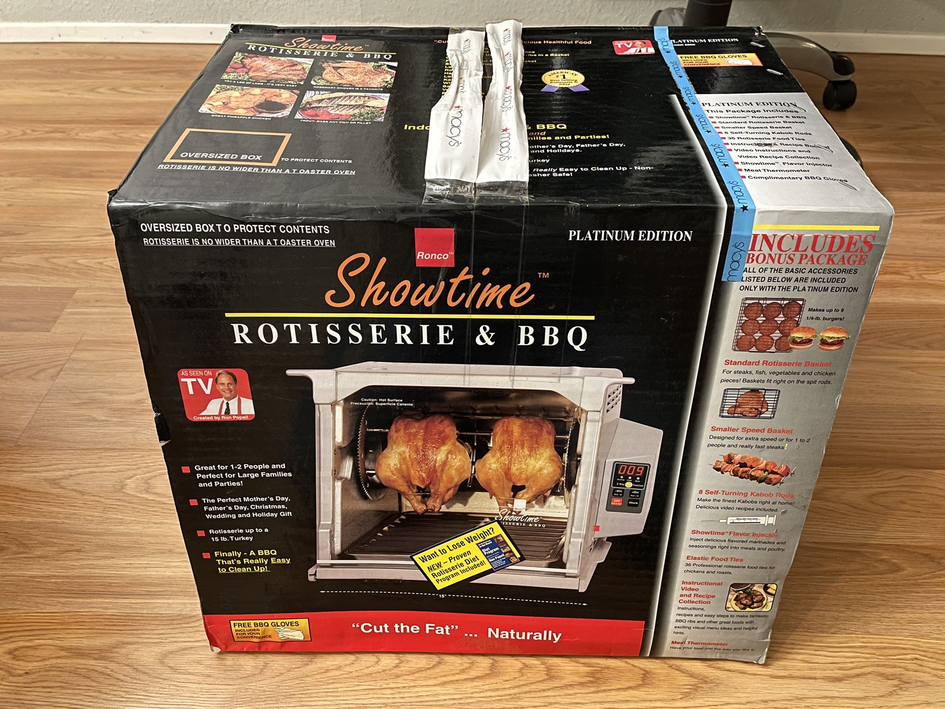 Ronco SHOWTIME Rotisserie & BBQ (Platinum Edition Model 5000)