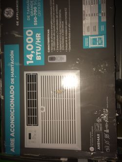 14000 btus GE window a/c great for home or work 110 volt
