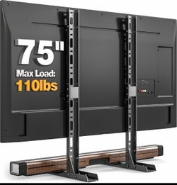 Universal Table Top Tv Stand Mount, Tv Legs For Most 35-75 Inch Tvs,