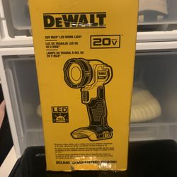 DeWalt 20v Max LED Work Light 