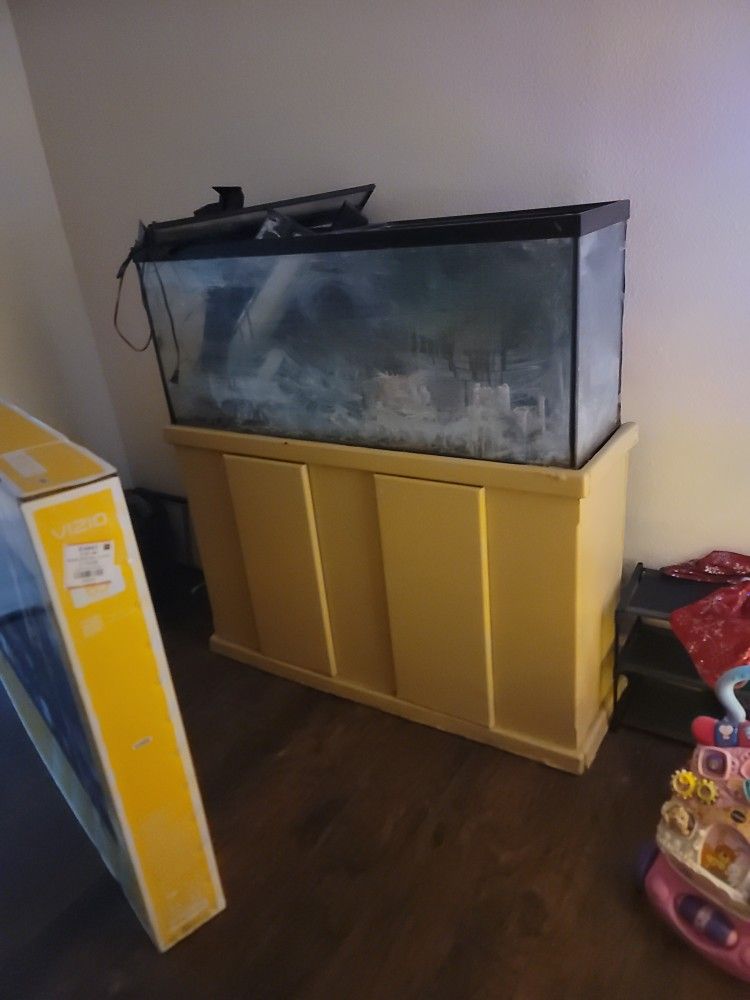 50 Gallon Fish Aquarium With Stand