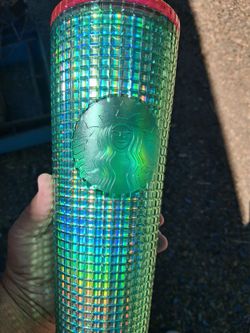 Starbucks Holographic Studded Tumbler