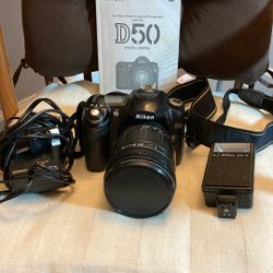 Nikon D50 Camera