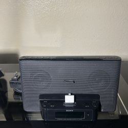Sony Model ICF-CS15iP Dream Machine Personal Audio / iPod Docking System