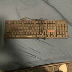 Used Red Dragon Keyboard 