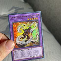 Yu-Gi-Oh Chimeratech Rampage Dragon