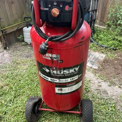 Husky 26 gal air compressor