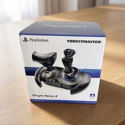Thrustmaster T.Flight Hotas 4 Flight Stick Joystick Throttle Wired Black PS4 PS5