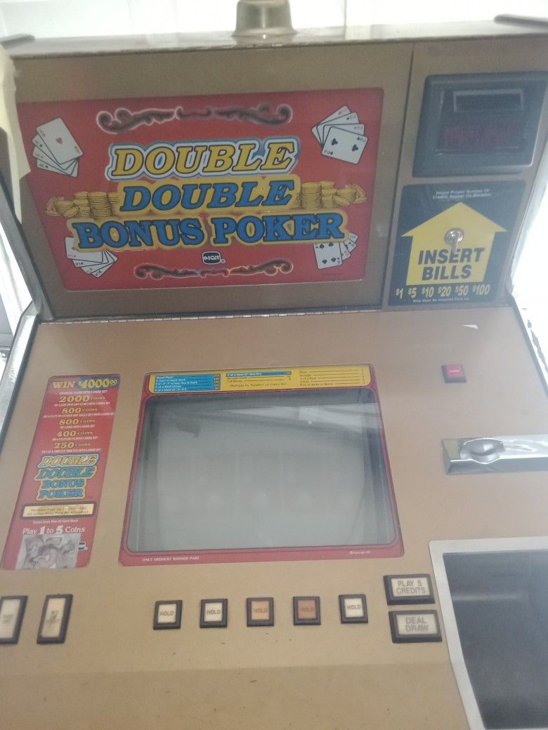 double double bonus poker machine for sale