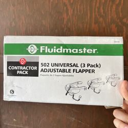 502 Universal Adjustable Flapper 3 Pack Contractor Pack