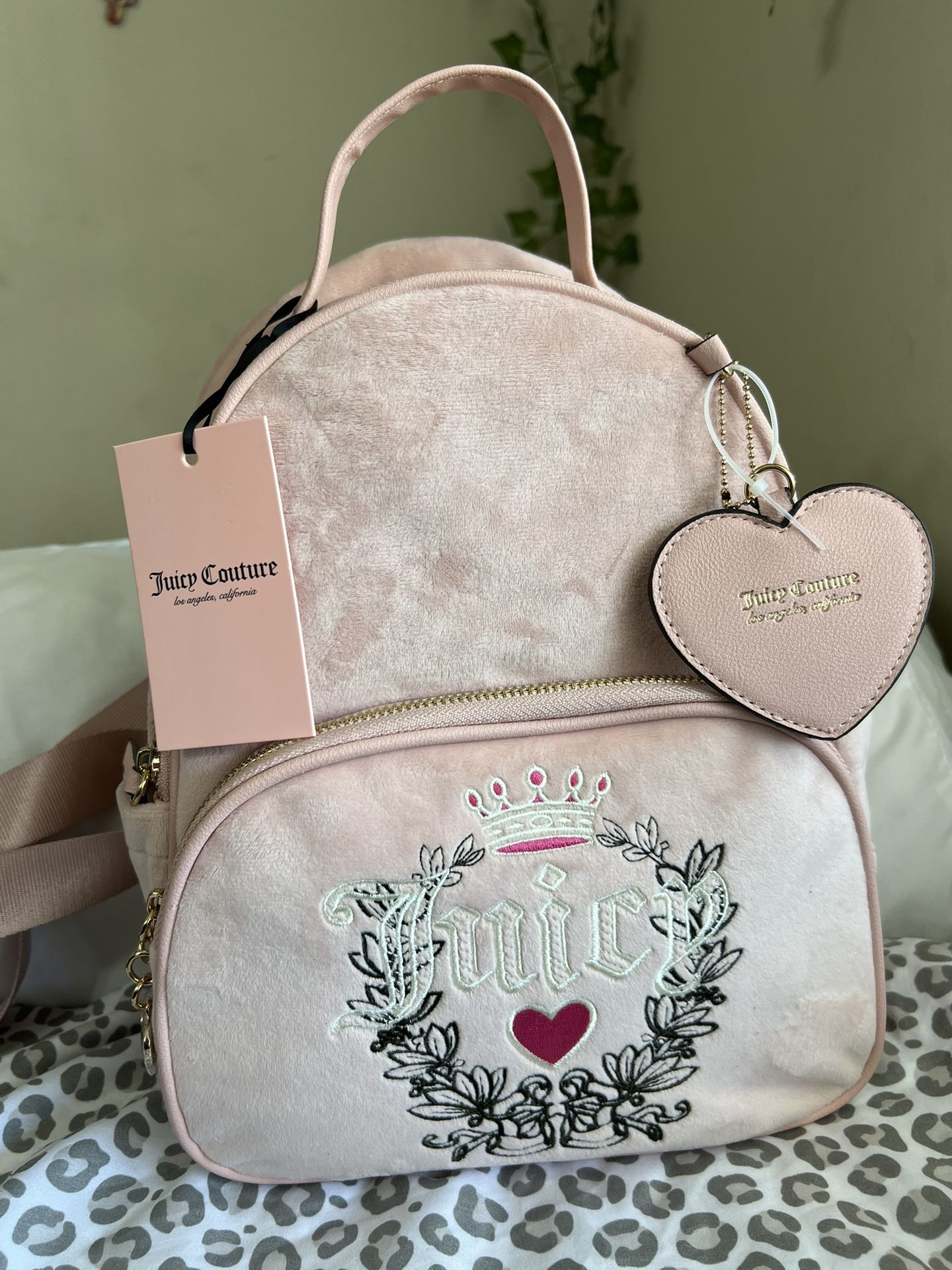 Juicy Couture Pink Backpack.