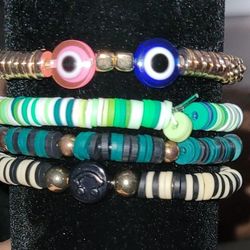 Clay Bead Bracelets
