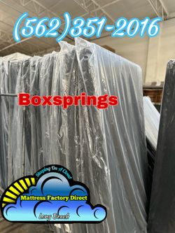 Queen Boxspring base tambor Nuevo new caja nueva replacement