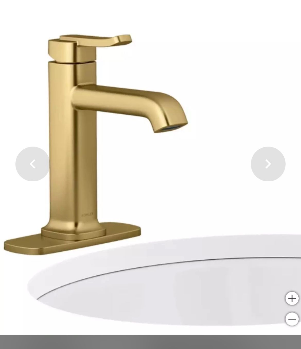 Kohler Cordate Single-handle Bathroom Faucet