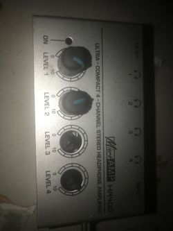 Behringer Micro amp HA400