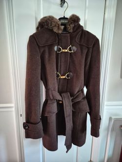 Hooded Wool Coat