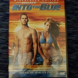 Into The Blue - DVD MOVIE - LIKE NEW - PAUL WALKER 