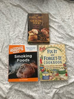 Bundle of 3 cook books