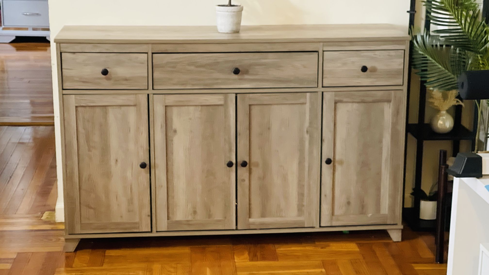 Wood Cabinet with Drawers ( Moving Out)