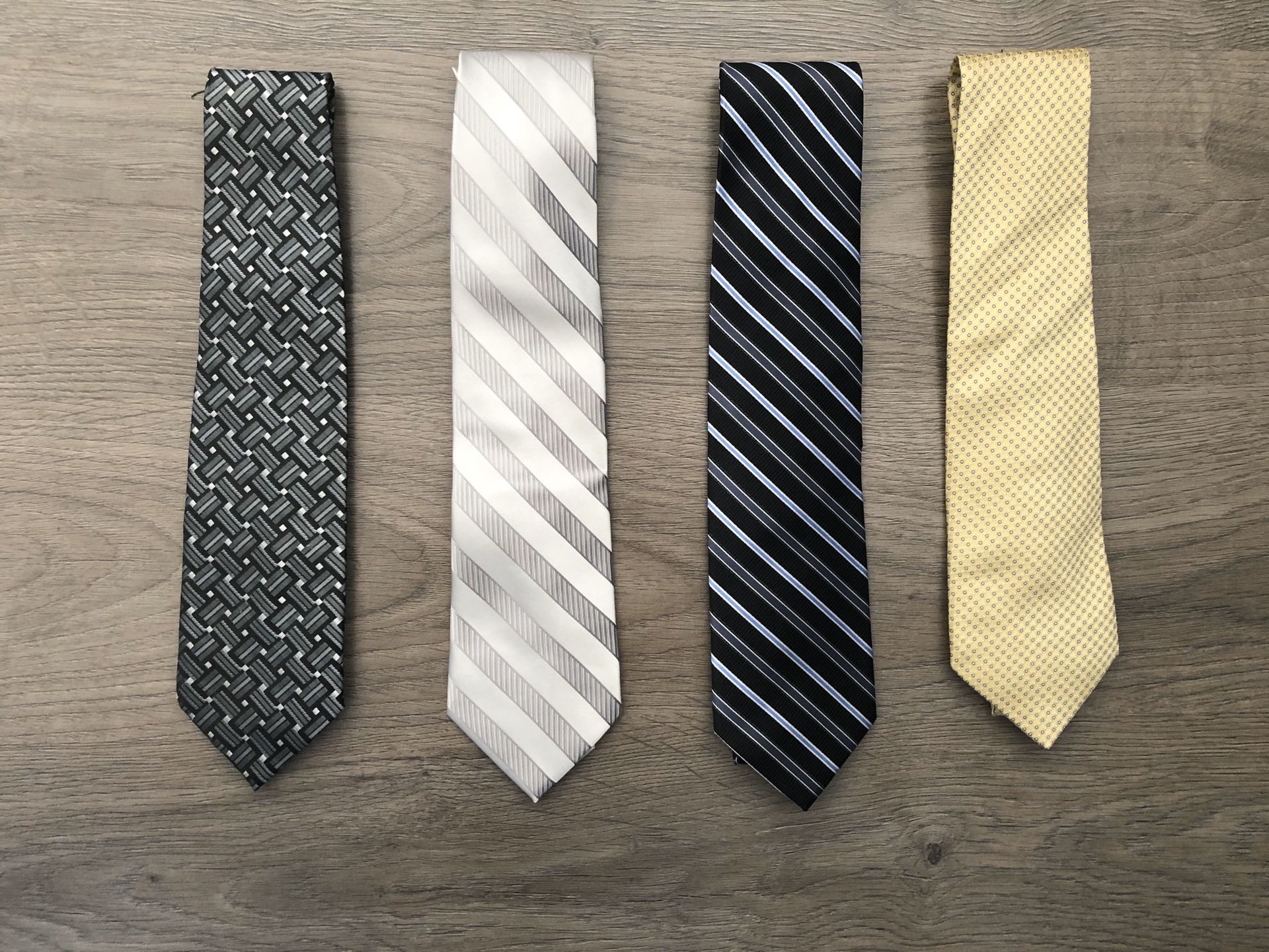 Work ties - set of 4