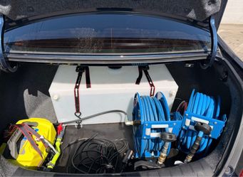 Mobile Detailing Equipment + wood platform