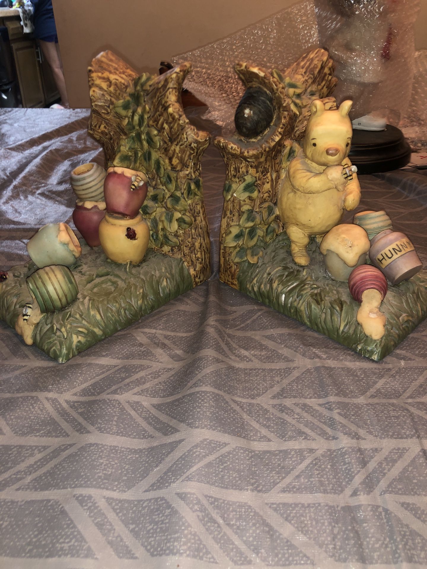 Classic Pooh bookends