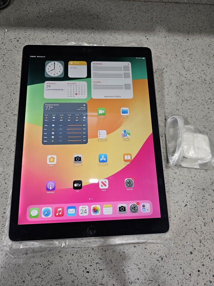 Apple iPad Pro 2nd Gen 12.9 inch 256GB WiFi-Space Gray