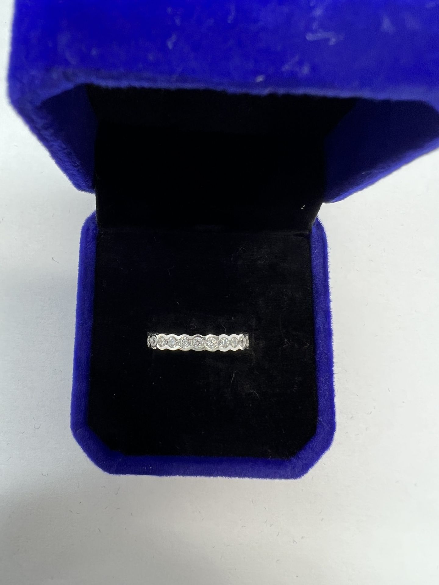 CZ Silver Eternity Ring