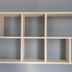 Cute Wooden Display Shelves