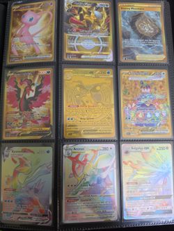 Pokemon Cards gold
