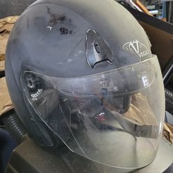 Vega Motorcycle Helmet (Large)