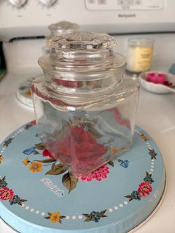 Apothecary jars $6 each